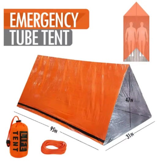 2-Person Emergency Waterproof Camping Tent