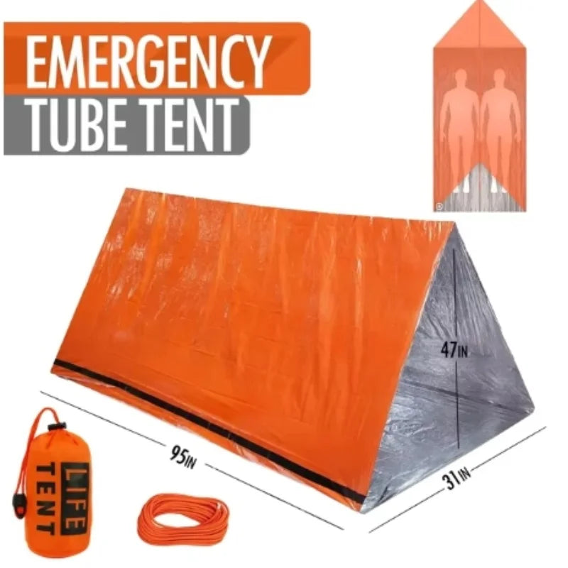 2-Person Emergency Waterproof Camping Tent
