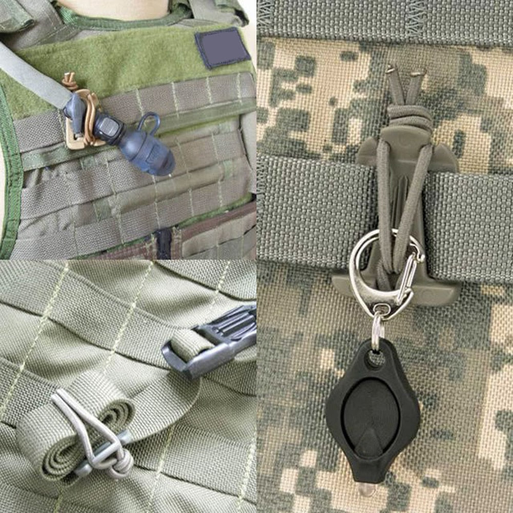 MOLLE Carabiner Clips — Pack of 1/2/5
