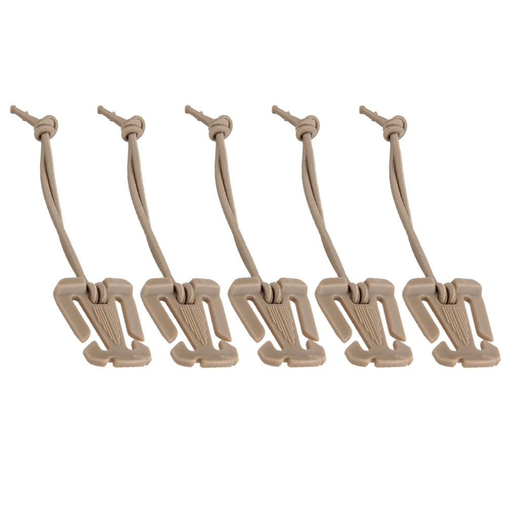 MOLLE Carabiner Clips — Pack of 1/2/5