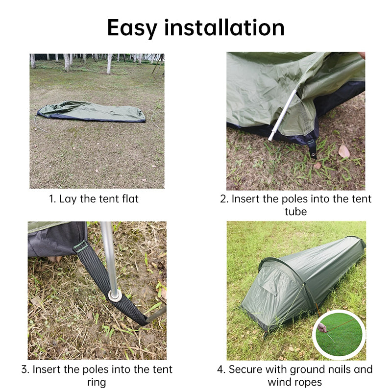 Lightweight Single-Person Camping Tent