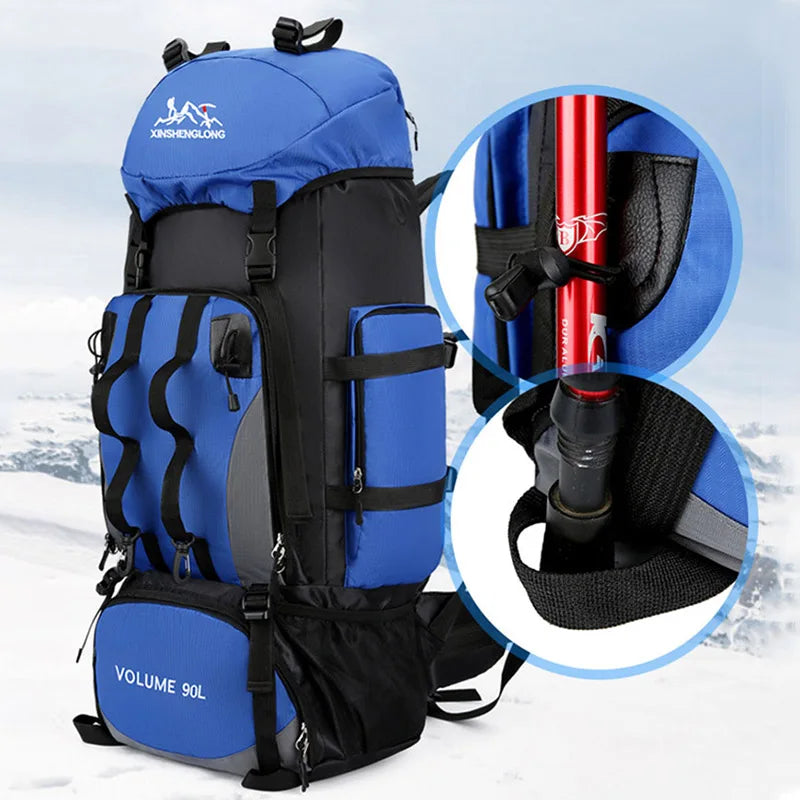 90L Camping Backpack
